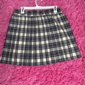 Plaid Skirt